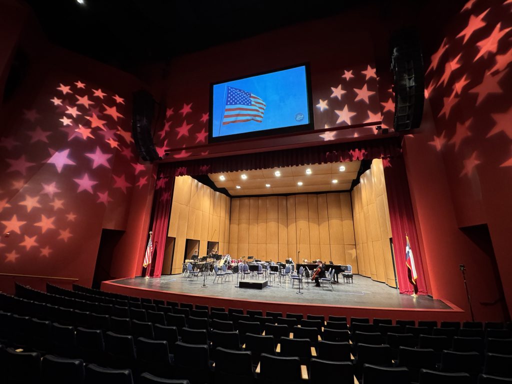 Theatre Stage with Orchestra Shell